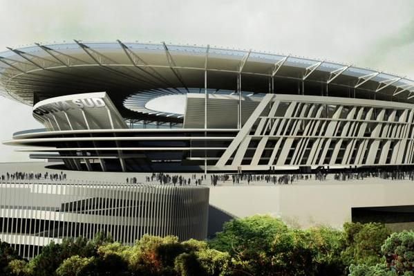 Stadion SENZATIONAL pentru o super echipa din Europa! Au aparut primele imagini cu OZN-ul de 60 000 de locuri_2