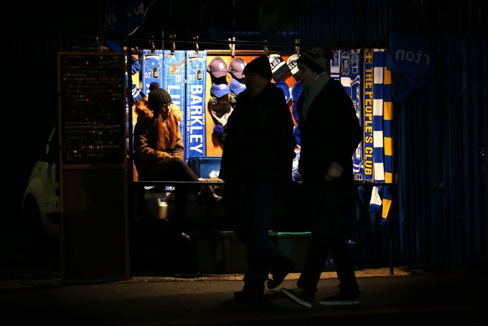 SCENE rare la meciul lui Everton: 