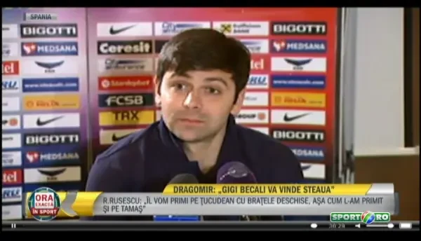VIDEO Reactia de senzatie a lui Rusescu intrebat daca Iancu a venit GRAS la primele antrenamente :) Cum a facut