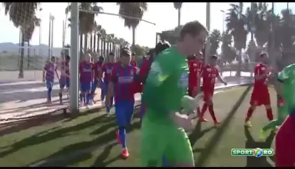 VIDEO REZUMAT | Steaua, victorie cu scantei in Spania! Adi Popa si Keseru au marcat doua goluri superbe, jucatorii au fost la un pas de bataie