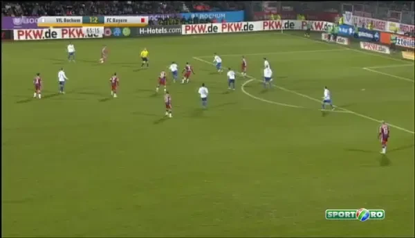 Bochum 1-3 Bayern, min 66: Gotze