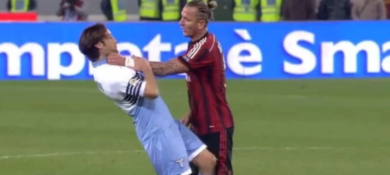 Scene INCREDIBILE in Serie A! Mexes si-a strans de gat un adversar! Colegii de la Milan au innebunit dupa faza asta! VIDEO_2