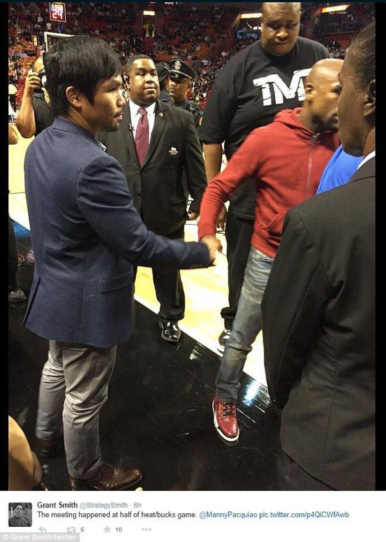 Pacquiao si Mayweather s-au intalnit in public si au facut schimb de numere de telefon! Cand poate avea loc meciul SECOLULUI_6