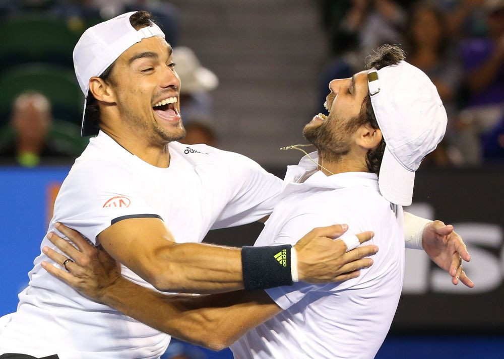Italienii care l-au eliminat pe Tecau, campioni la Australian Open! Bolelli si Fognini au castigat finala cu Herbert/Mahut