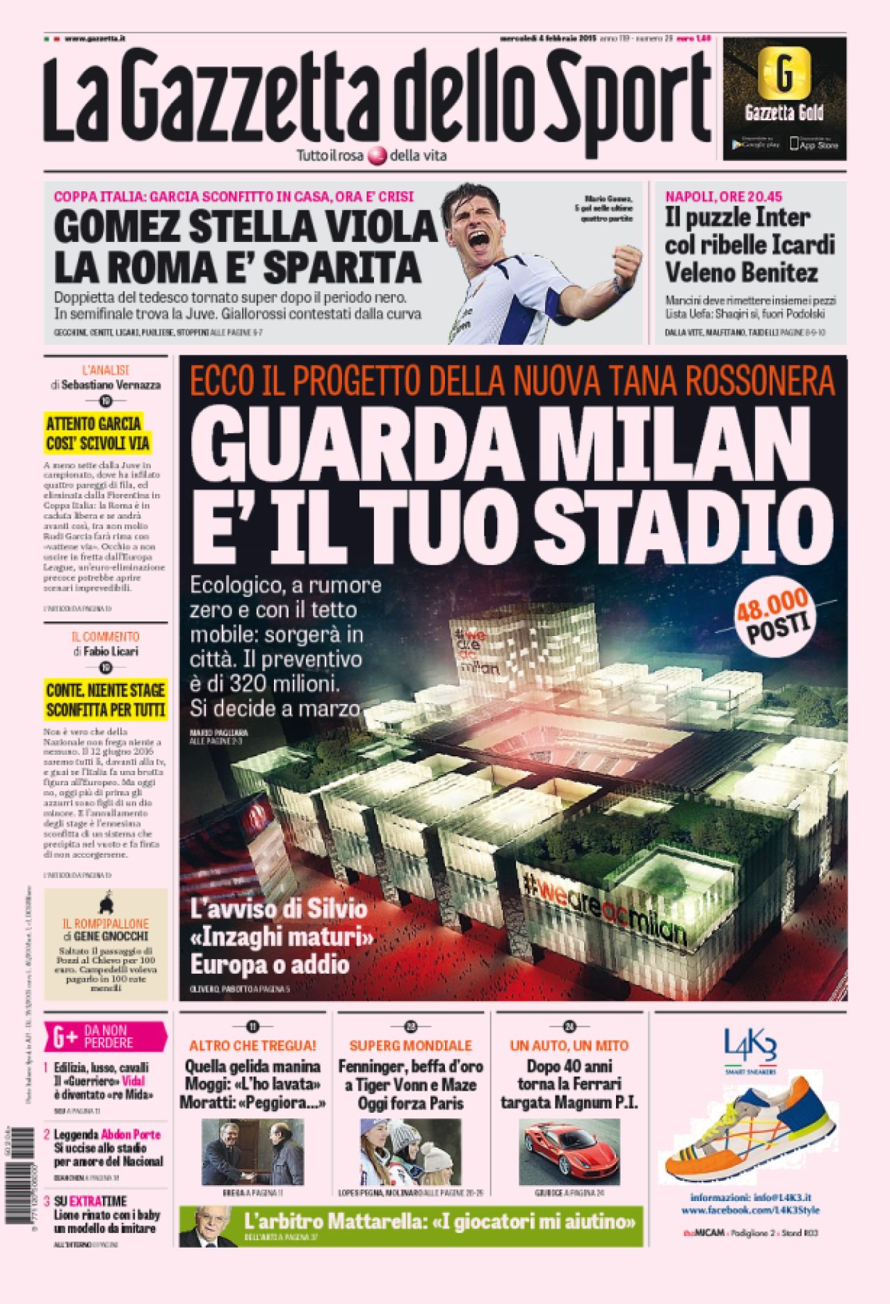 Primele imagini cu noul stadion de 320 de milioane de euro pe care AC Milan il va construi. Ce il face unic in Italia_1