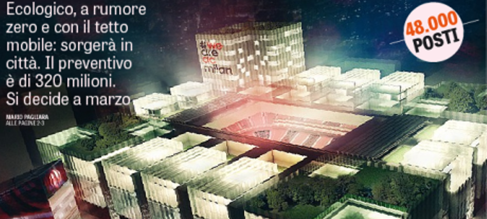 Primele imagini cu noul stadion de 320 de milioane de euro pe care AC Milan il va construi. Ce il face unic in Italia_2