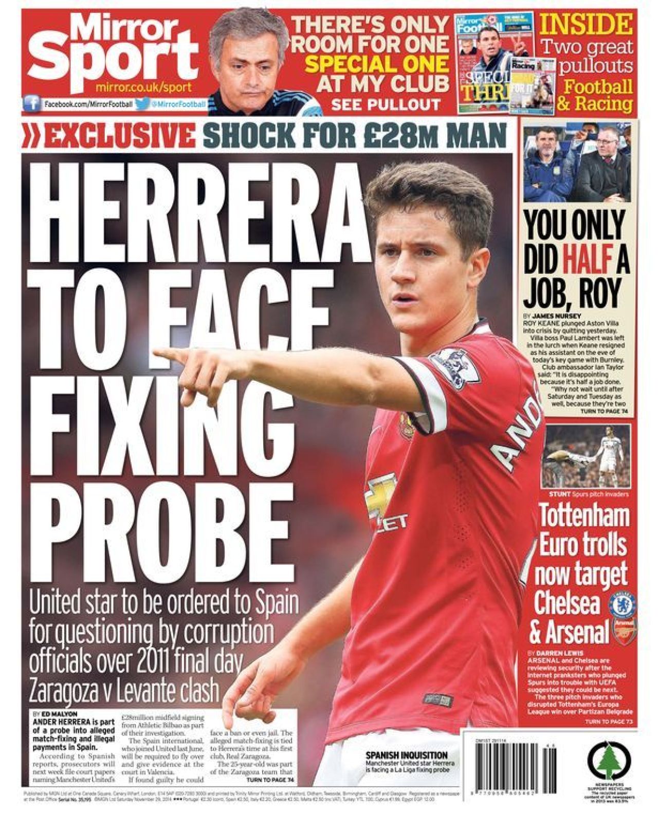 Situatie incredibila pentru un jucator de la Manchester United. RISCA PUSCARIA pentru meciuri aranjate_2