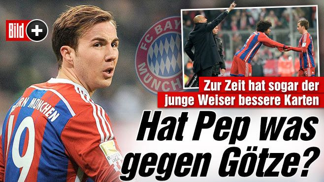 Scandal la Bayern? Gestul facut de Guardiola catre Goetze in ultimul meci. Decizia surprinzatoare a antrenorului