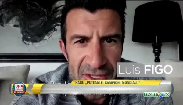 VIDEO EXCLUSIV: Mesajul superb primit de Hagi de la FIGO si Real Madrid in ziua in care implineste 50 de ani: Ai fost urias!