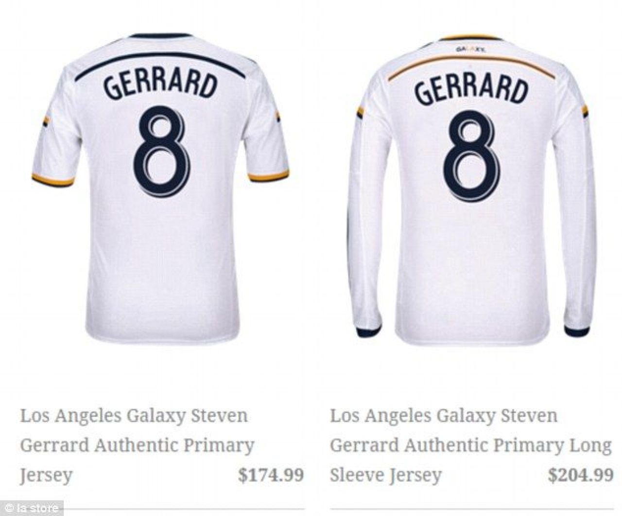 Nebunie in LA, Galaxy a pus in vanzare tricoul lui Gerrard! Cat costa o replica daca o comanzi de acum:_2