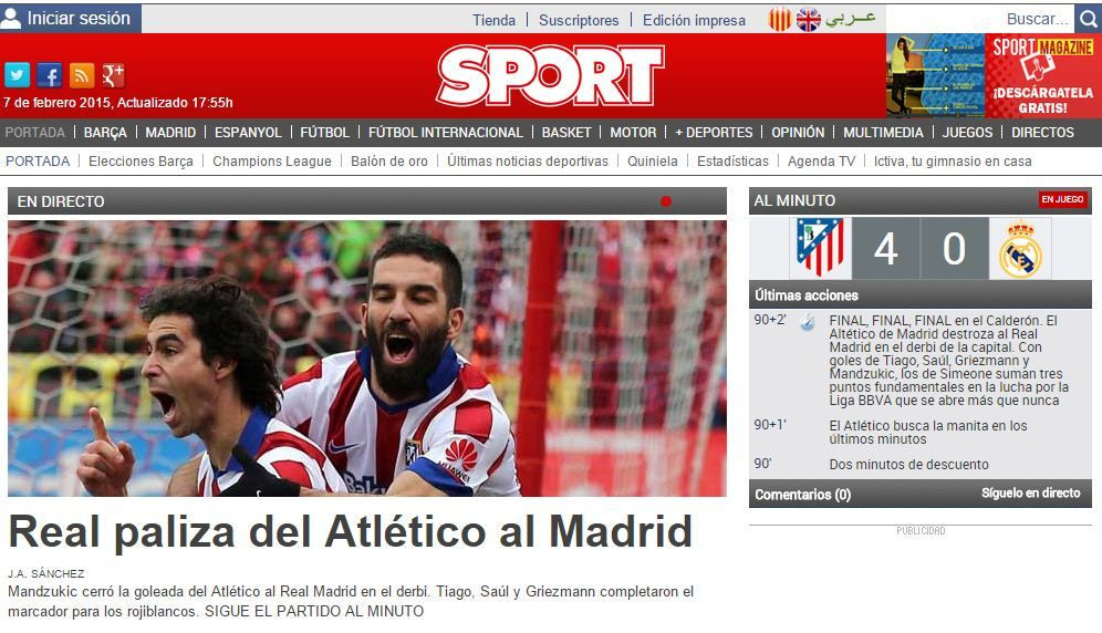 DISTRUGERE TOTALA pentru Real Madrid! 