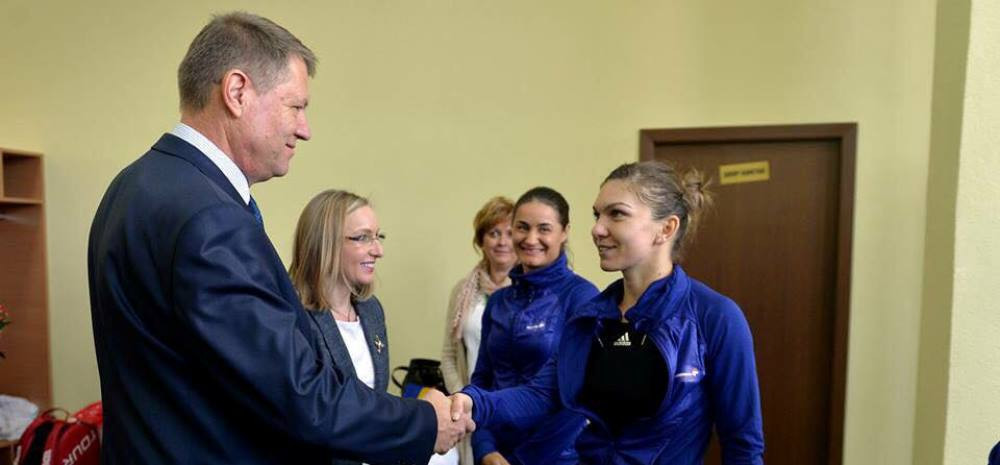 Cand va fi organizat cel mai asteptat meci de tenis din Romania: Simona Halep. vs. Klaus Iohannis. Anuntul numarului 3 mondial