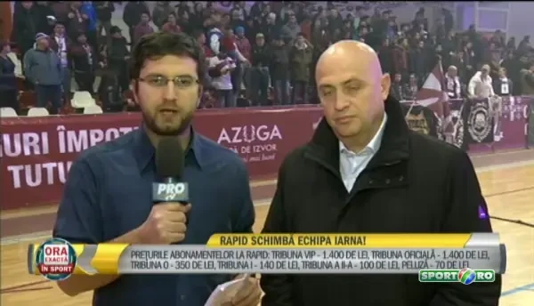 Rapidistii au strans mai multi fani la prezentare decat la ultimele meciuri din tur si viseaza la o MINUNE! Moraru: "Suntem o familie, ne vom salva"