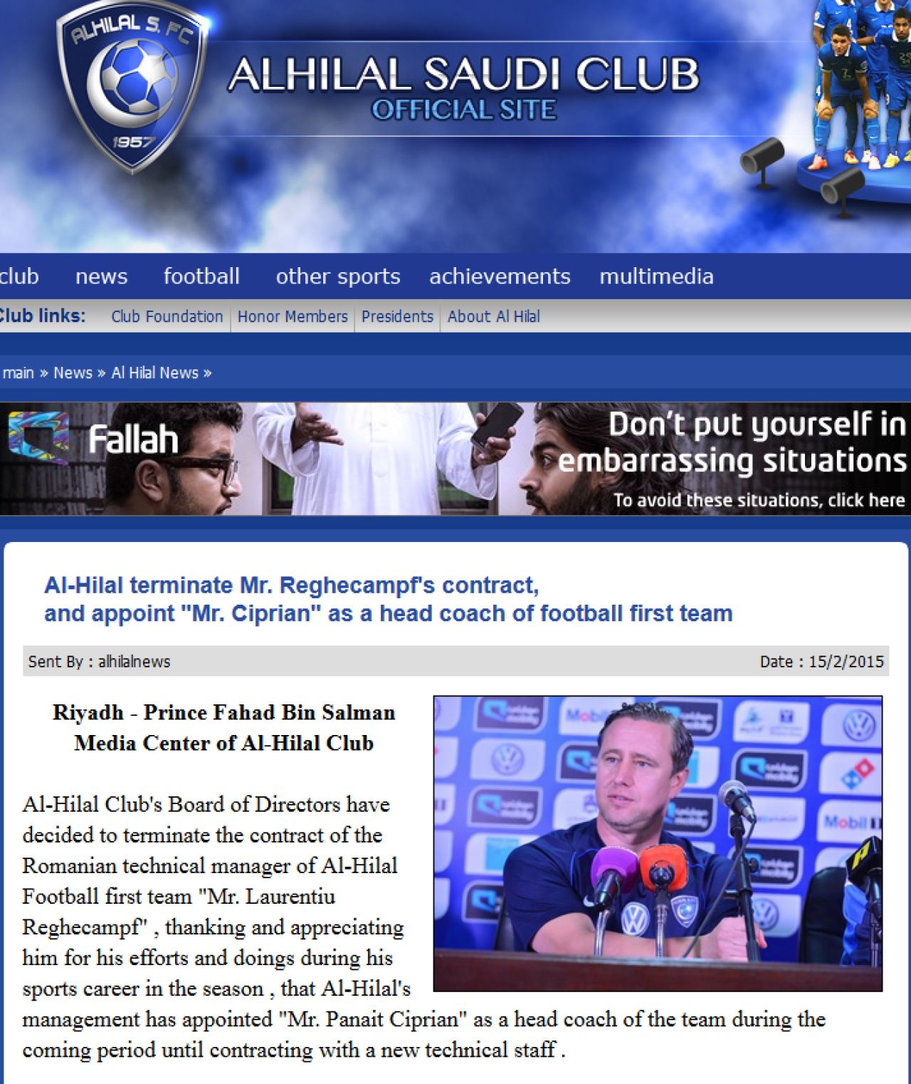 Este oficial: Laurentiu Reghecampf a fost dat afara de la Al Hilal! _3