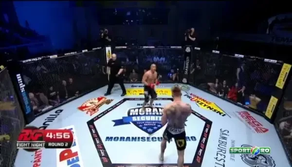 Daniel Stinghe il invinge pe Andrei Vasinca in runda a doua, dupa un control excelent la podea!