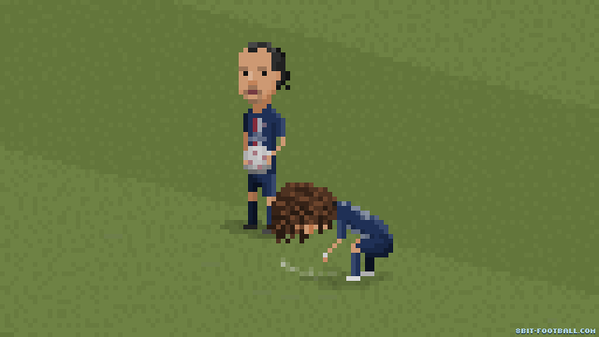 MAGIA lui David Luiz! Brazilianul a mutat o lovitura libera marcata cu spray-ul de arbitru. Cele mai tari reactii_6