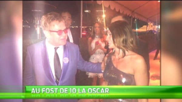 Nadia atins premiile Oscar si a dat mana cu marii castigatori de la Los Angeles! VIDEO