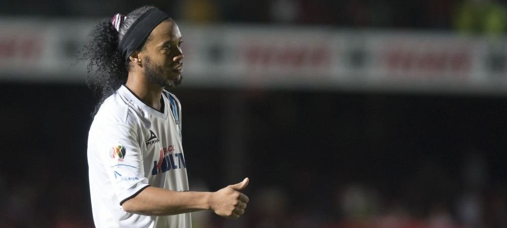 Ronaldinho a facut din nou SHOW in Mexic! Doua pase de gol si un fault URAT cand nu era necesar! VIDEO