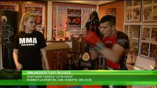 Campioana mondiala la kempo, o romanca imblanzeste fiarele in cusca de bataie! Niciun luptator n-are curaj s-o infrunte! VIDEO