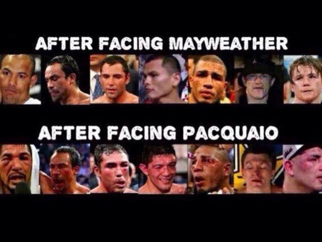 Prima confruntare oficiala intre Mayweather si Pacquiao! Vezi momentul intens dintre cei doi - VIDEO_1