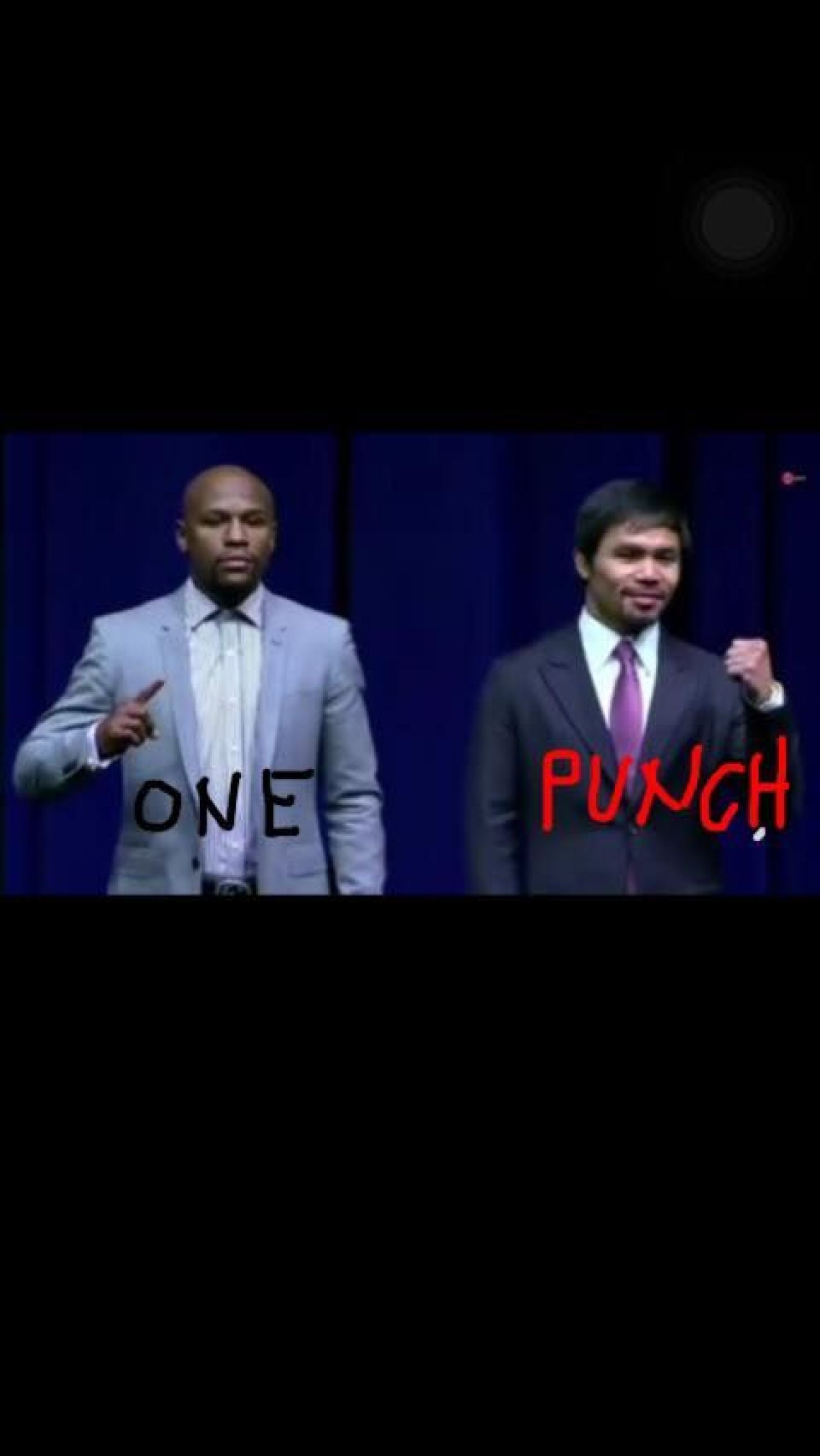 Prima confruntare oficiala intre Mayweather si Pacquiao! Vezi momentul intens dintre cei doi - VIDEO_7