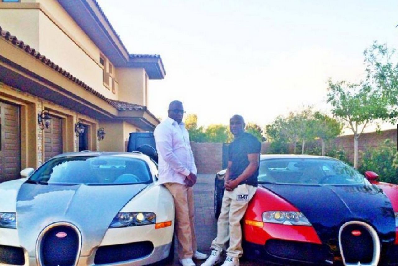 FOTO Cum arata garajul de 50 mil € al lui Floyd Mayweather: