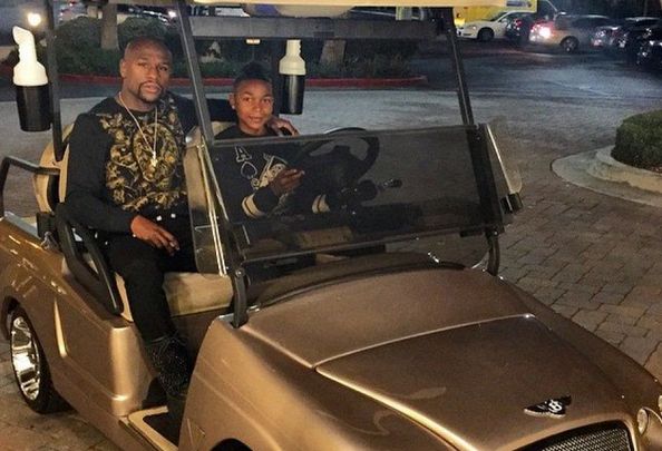FOTO Cum arata garajul de 50 mil € al lui Floyd Mayweather: