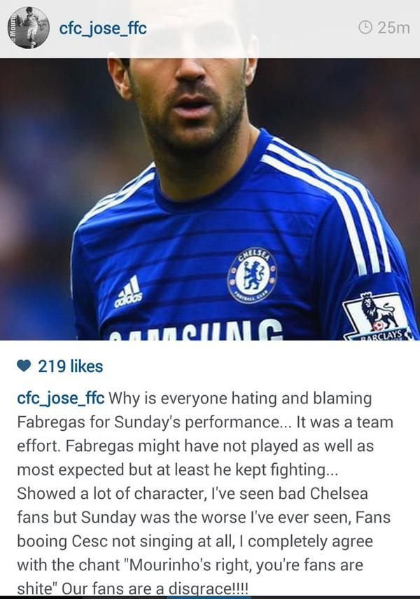 Cuvinte incredibile ale lui Mourinho jr pe Instagram: "Suporterii lui Chelsea sunt de c*****! Fanii astia sunt o rusine!"