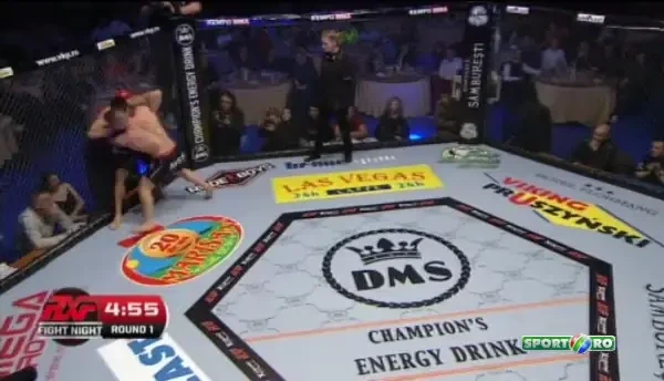 Minerul Pirtea ii face TKO pe Miron!