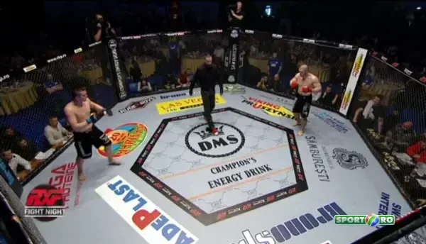 Breb il invinge prin TKO in prima repriza pe debutantul Nastac!