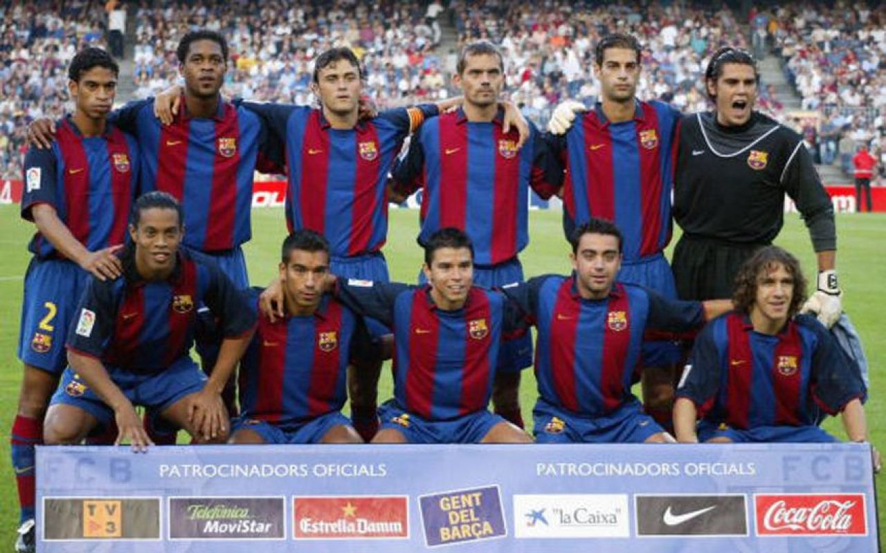 Transformarea Barcelonei de la Ronaldinho la Messi. Galerie FOTO fantastica cu 12 ani de istorie si fotbal total_1