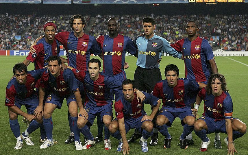 Transformarea Barcelonei de la Ronaldinho la Messi. Galerie FOTO fantastica cu 12 ani de istorie si fotbal total_4