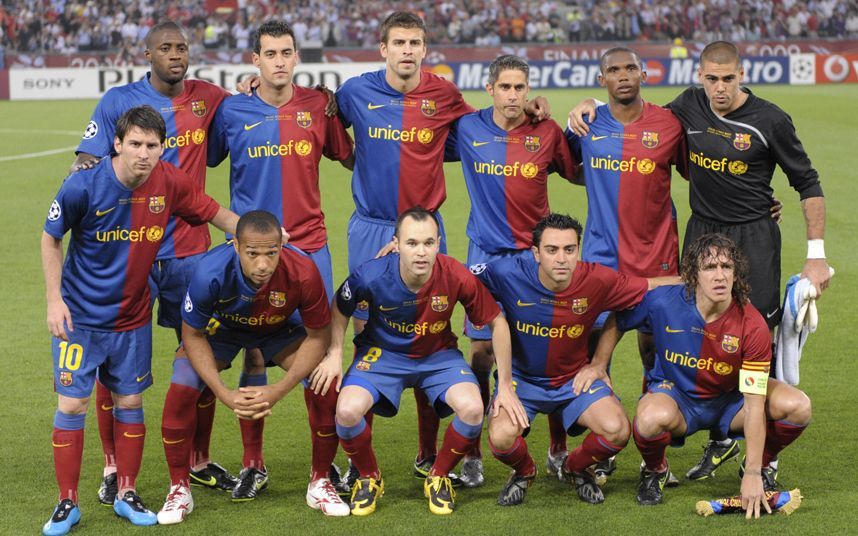 Transformarea Barcelonei de la Ronaldinho la Messi. Galerie FOTO fantastica cu 12 ani de istorie si fotbal total_6