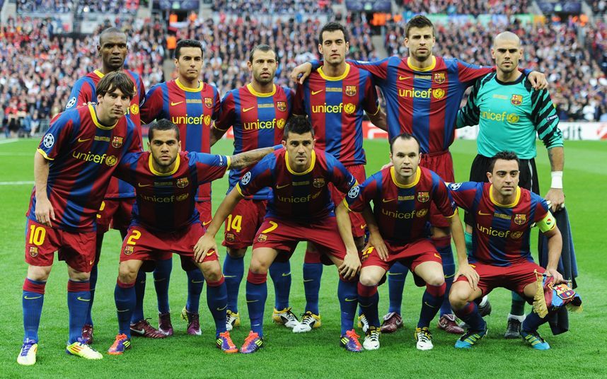 Transformarea Barcelonei de la Ronaldinho la Messi. Galerie FOTO fantastica cu 12 ani de istorie si fotbal total_8