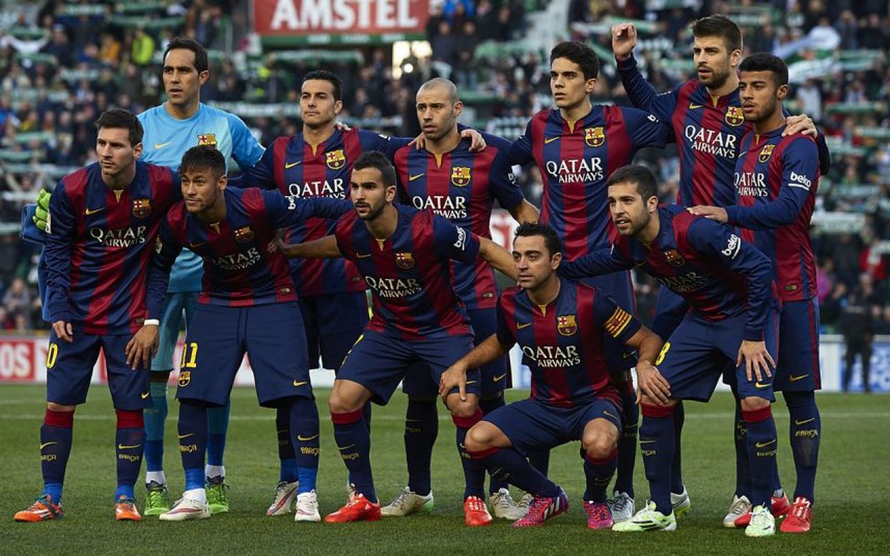Transformarea Barcelonei de la Ronaldinho la Messi. Galerie FOTO fantastica cu 12 ani de istorie si fotbal total_12