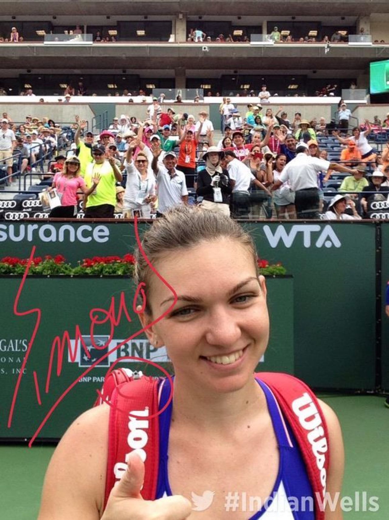 Momentul in care WTA scrie: