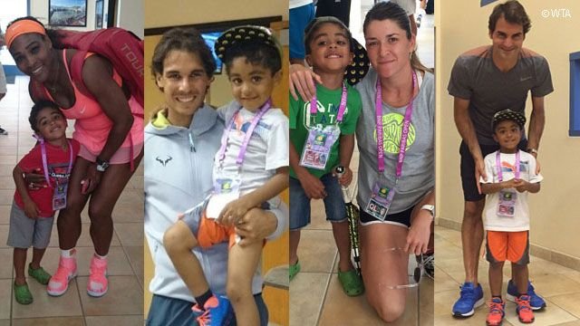 Pustiul care a facut SENZATIE in tribune la finala Simonei Halep! Cum a reactionat cand s-a intalnit cu Nadal_3