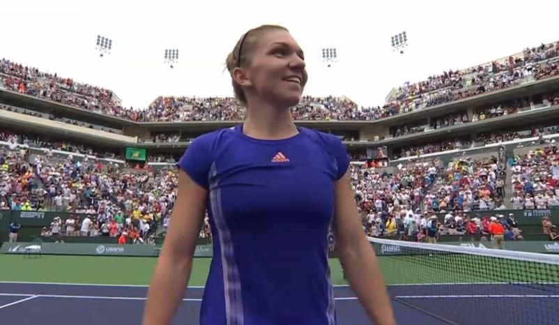 Declaratie EMOTIONANTA a Simonei la 5 minute dupa victoria de la Indian Wells! Ce a spus despre MILIOANELE de romani care o iubesc