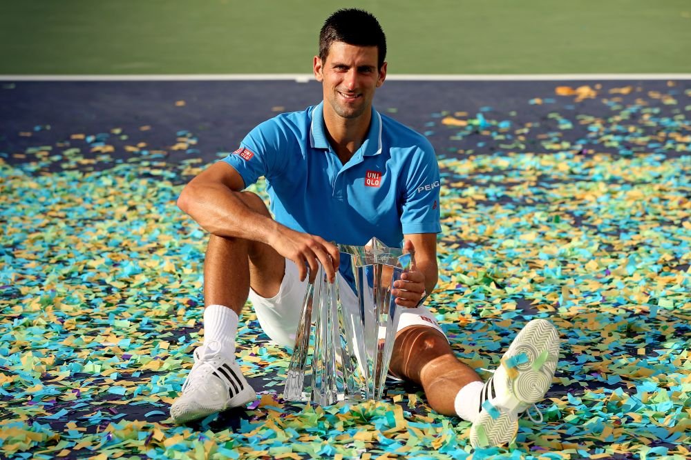 Nole, campion pentru a patra oara la Indian Wells! Sarbul a razbunat infrangerea Jelenei Jankovic si l-a invins pe Federer