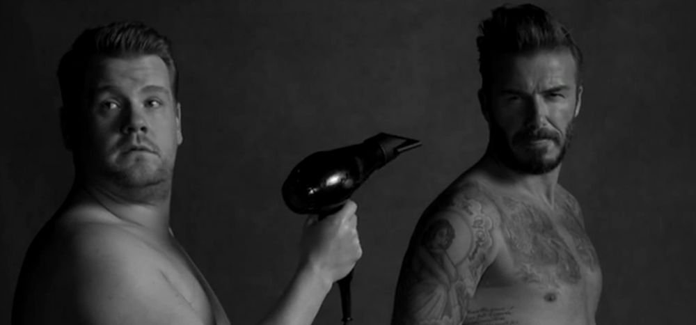 Cea mai ciudata reclama la lenjerie intima din cariera lui Beckham! Cine apare langa el in clip. SUPER VIDEO :)