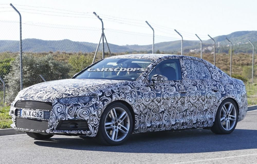 FOTO Noul Audi A4, surprins la teste fara deghizare! Ce surprize pregatesc nemtii pentru aceasta toamna_4