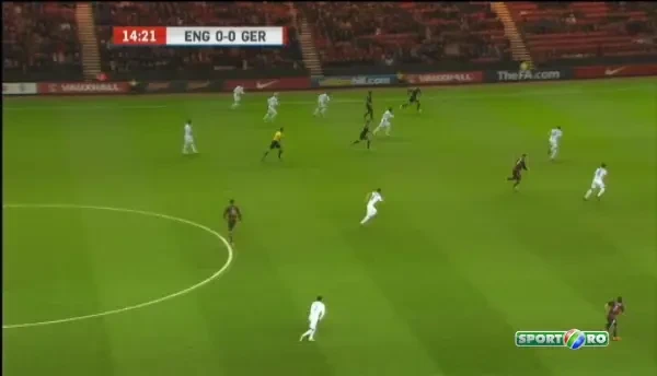 Anglia 0-1 Germania | Hoffmann deschide scorul pe Riverside