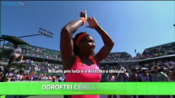 Doroftei stie ce simte Simona Halep in meciurile cu Serena! :) Secretul victoriilor cu numarul 1 mondial