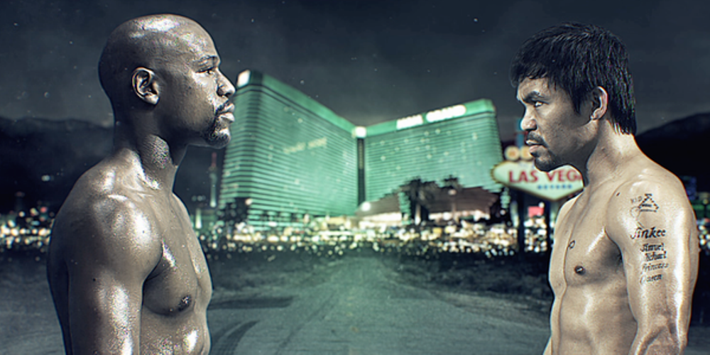 Doua legende, un singur destin! Toate drumurile se termina aici! Promoul senzational pentru lupta dintre Mayweather si Pacquiao