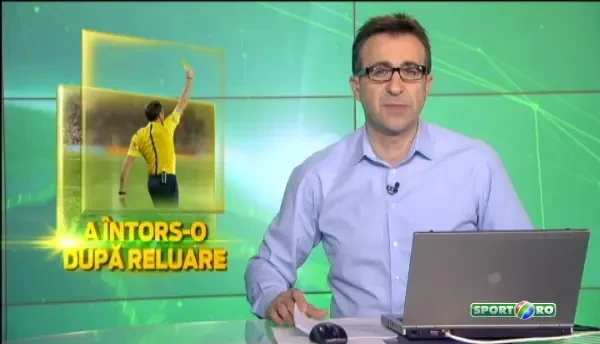 Un argentinian e primul arbitru din lume care a schimbat o decizie dupa ce s-a uitat la televizor! VIDEO