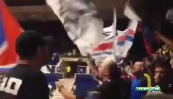 FOTO Galeria Stelei nu renunta la proteste! Mesaj DUR pentru Becali, din sala de baschet! Ce au transmis ultrasii