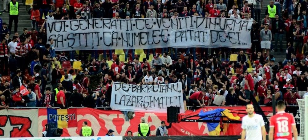 GALERIE FOTO | Ce nu s-a vazut aseara la derby-ul de pe National Arena: bannere, suporteri si un Borcea Jr. de nerecunoscut!_108