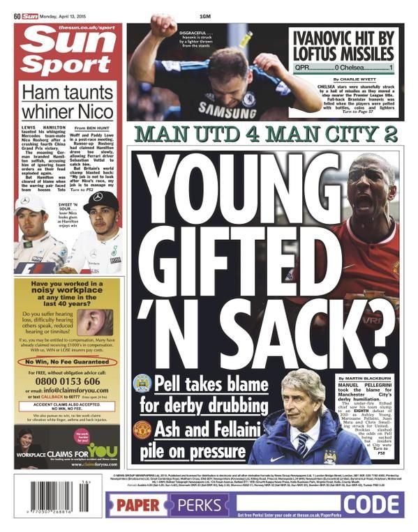 Manchester este ROSU din nou! City TREMURA pentru un loc de Champions League, dupa infrangerea cu United. Cui i-a dedicat Van Gaal victoria_3