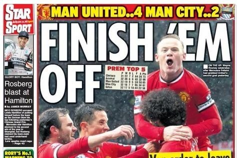 Manchester este ROSU din nou! City TREMURA pentru un loc de Champions League, dupa infrangerea cu United. Cui i-a dedicat Van Gaal victoria_5