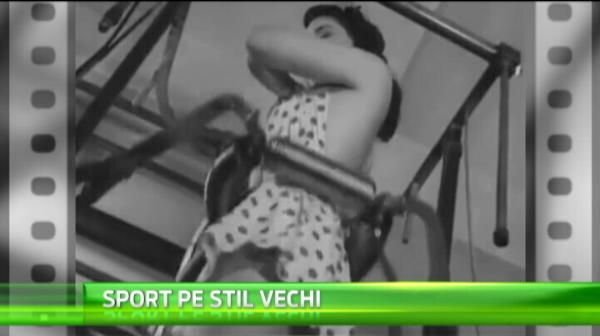 Incaltate cu tocuri si imbracate in rochii! Asa faceau fitness femeile in urma cu 70 de ani! VIDEO